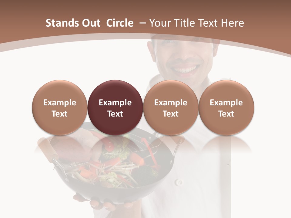 Fresh Restaurant Raw PowerPoint Template