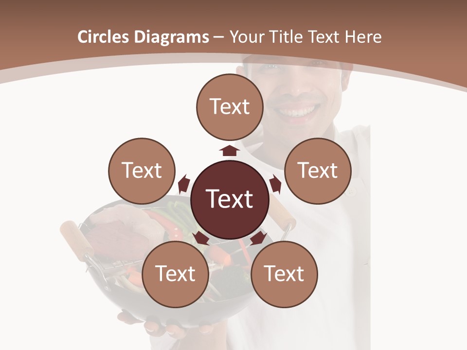 Fresh Restaurant Raw PowerPoint Template