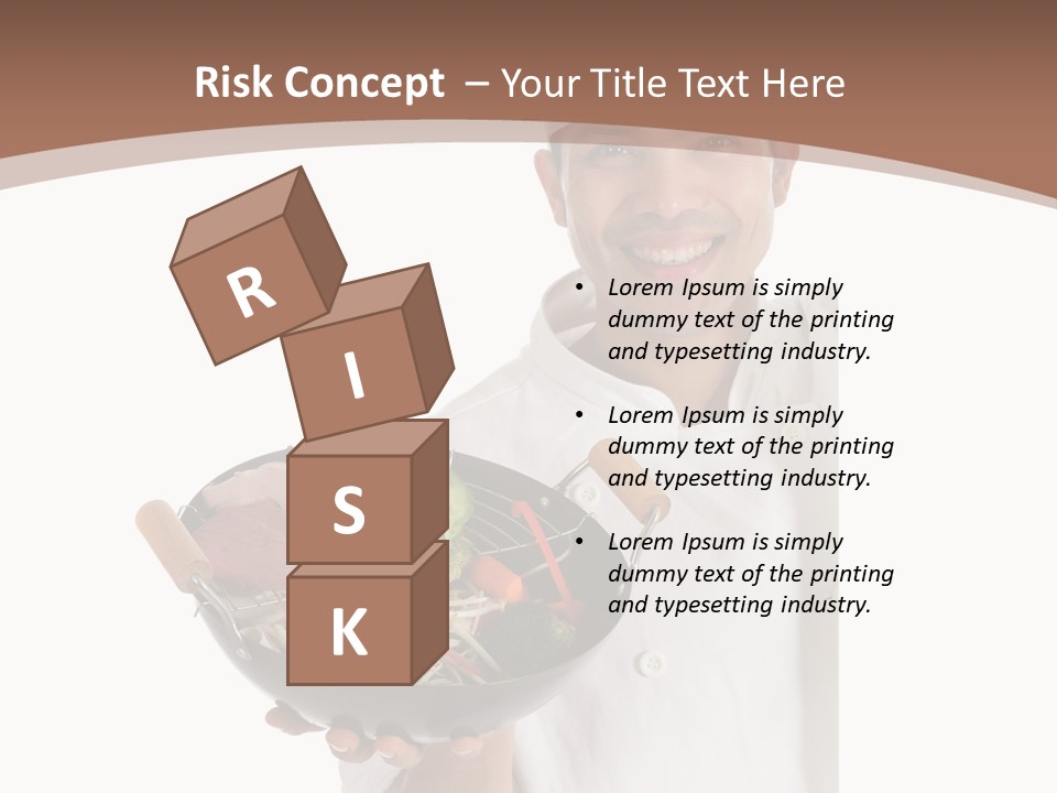 Fresh Restaurant Raw PowerPoint Template