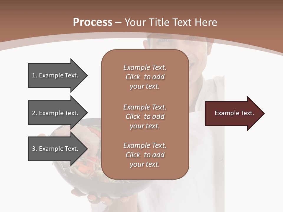 Fresh Restaurant Raw PowerPoint Template