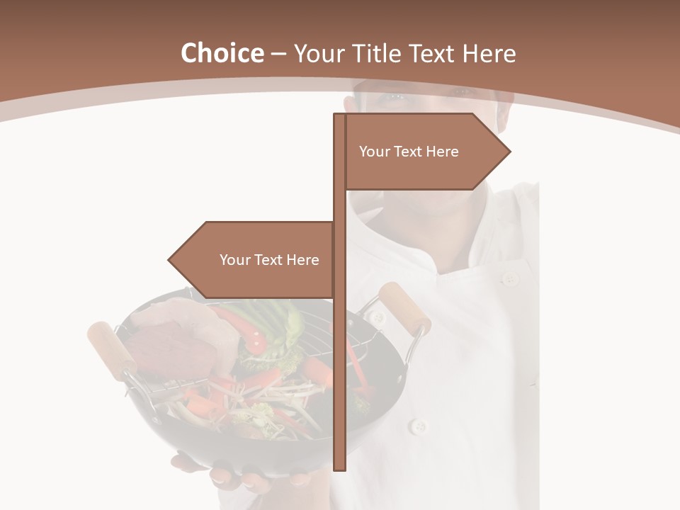 Fresh Restaurant Raw PowerPoint Template