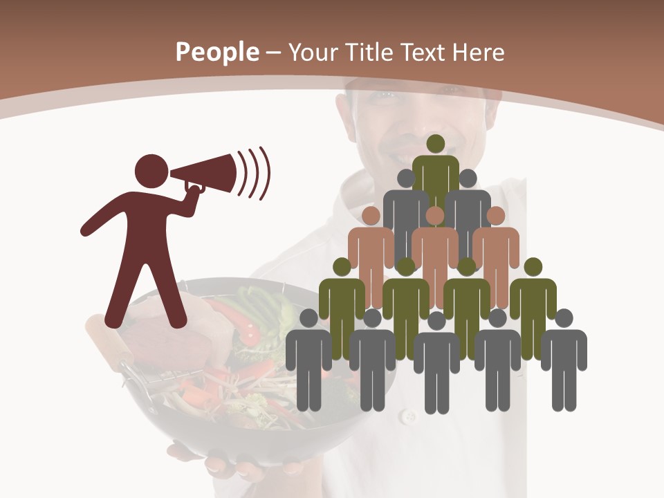 Fresh Restaurant Raw PowerPoint Template