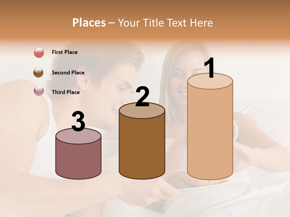 Male Young Female PowerPoint Template