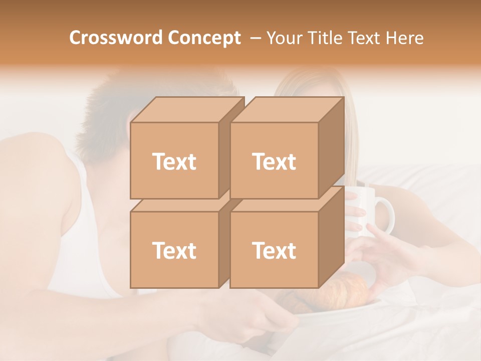 Male Young Female PowerPoint Template