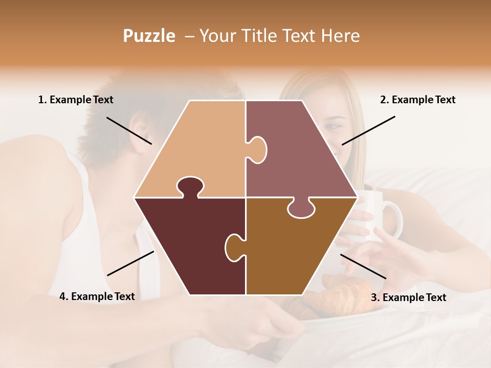 Male Young Female PowerPoint Template