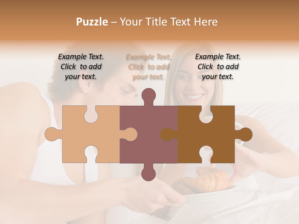 Male Young Female PowerPoint Template