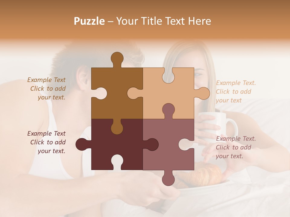 Male Young Female PowerPoint Template