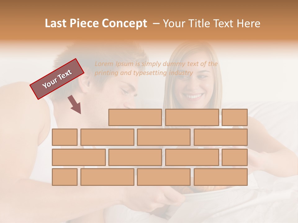 Male Young Female PowerPoint Template