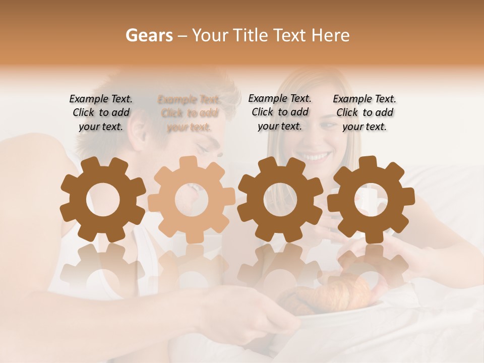 Male Young Female PowerPoint Template