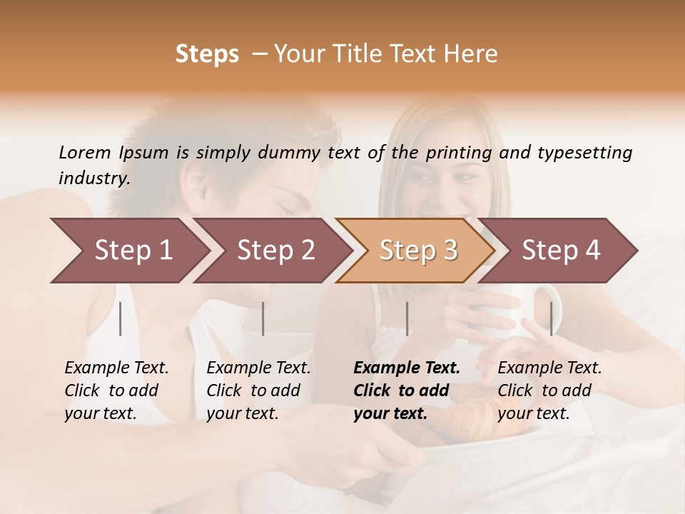 Male Young Female PowerPoint Template