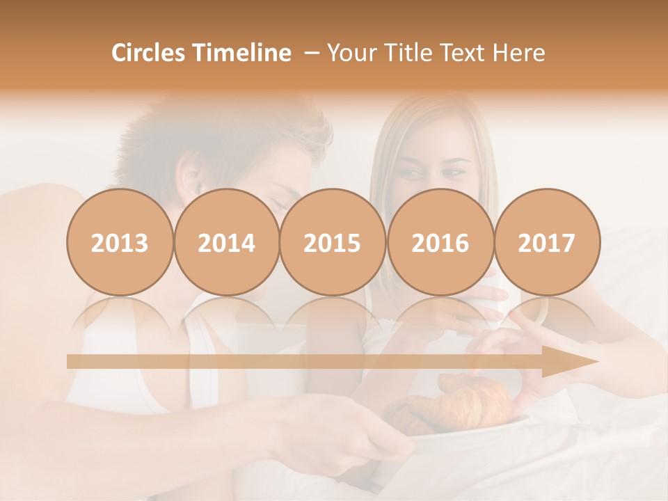 Male Young Female PowerPoint Template