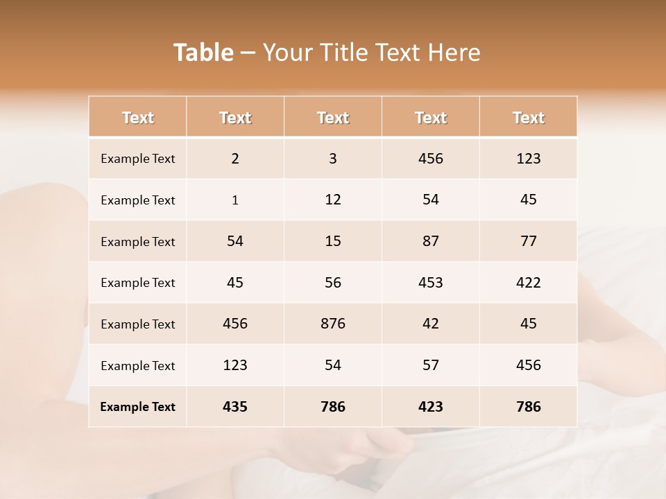 Male Young Female PowerPoint Template