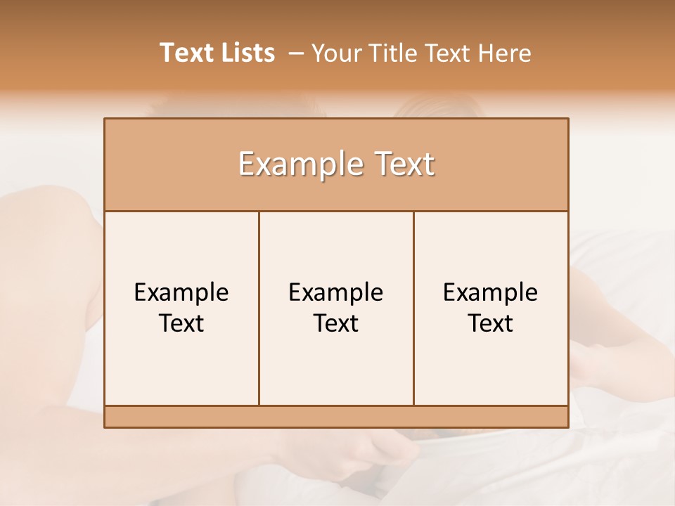 Male Young Female PowerPoint Template