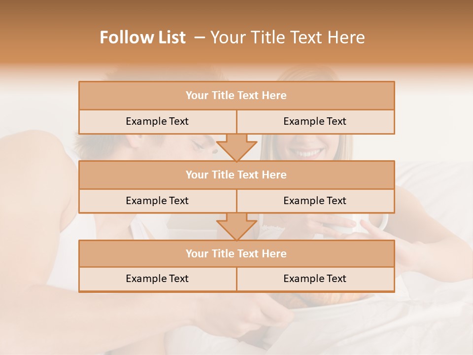 Male Young Female PowerPoint Template