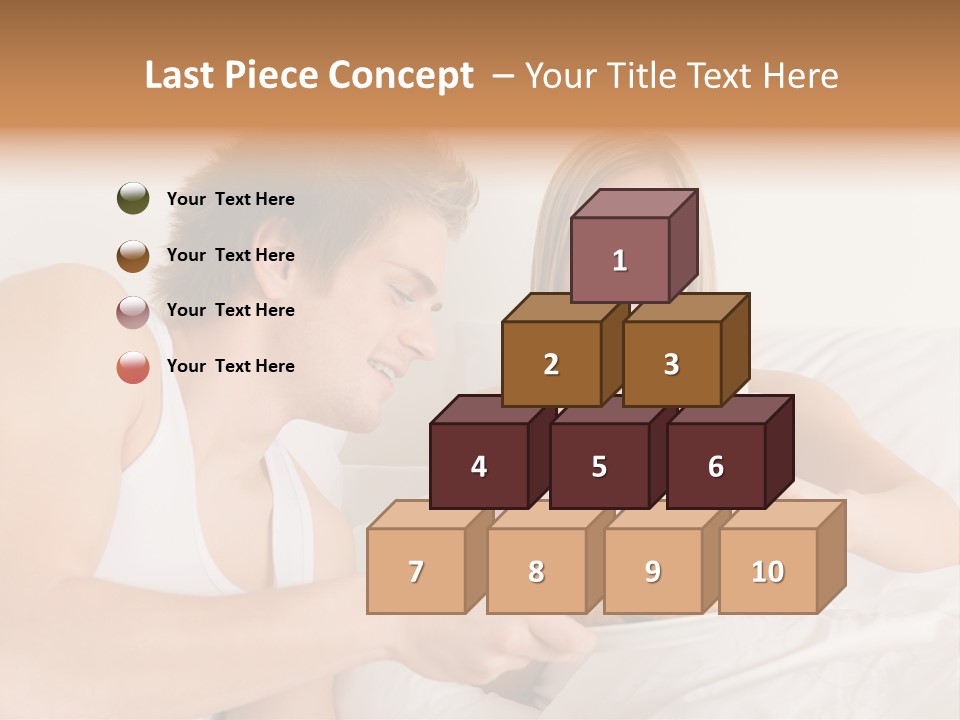 Male Young Female PowerPoint Template
