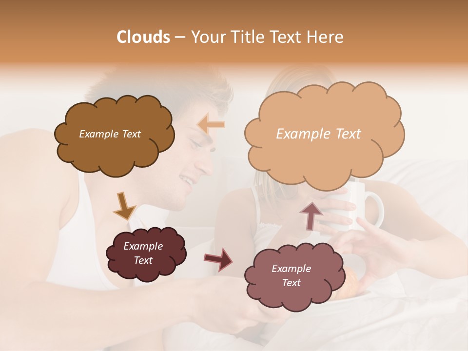 Male Young Female PowerPoint Template