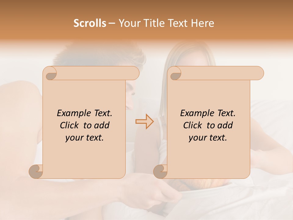 Male Young Female PowerPoint Template