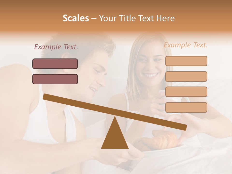 Male Young Female PowerPoint Template