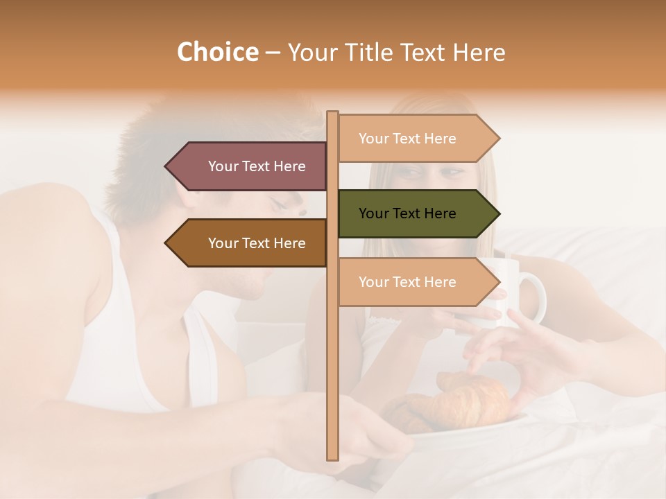 Male Young Female PowerPoint Template