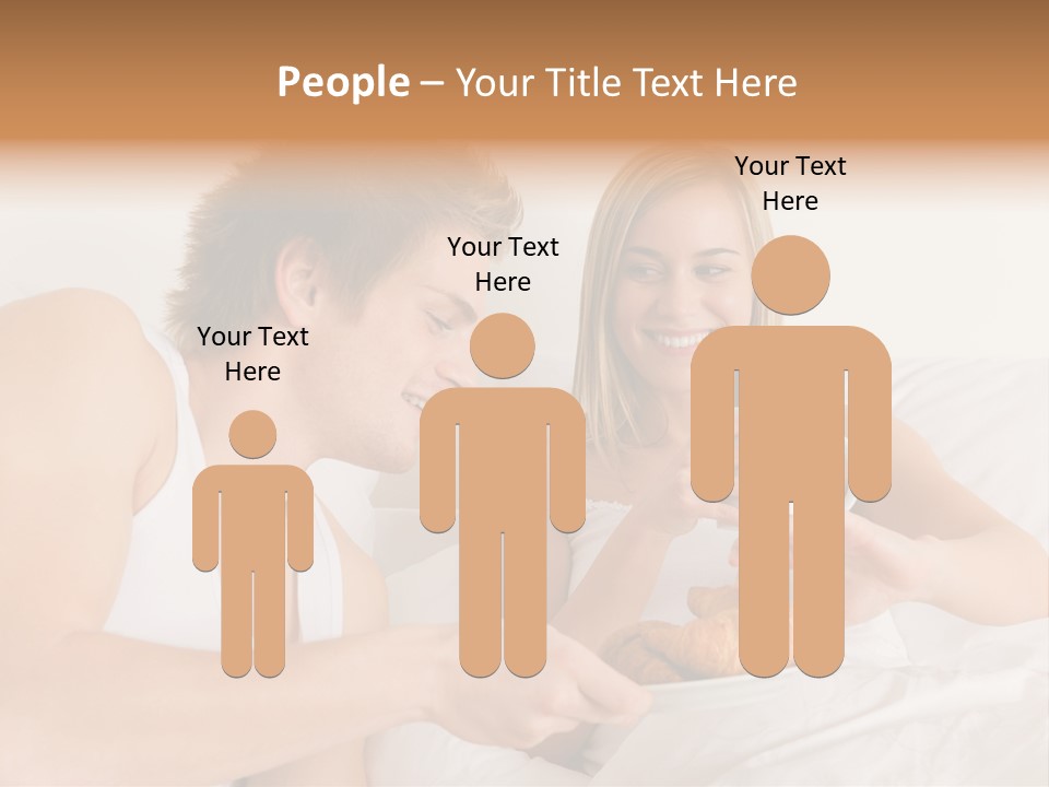 Male Young Female PowerPoint Template