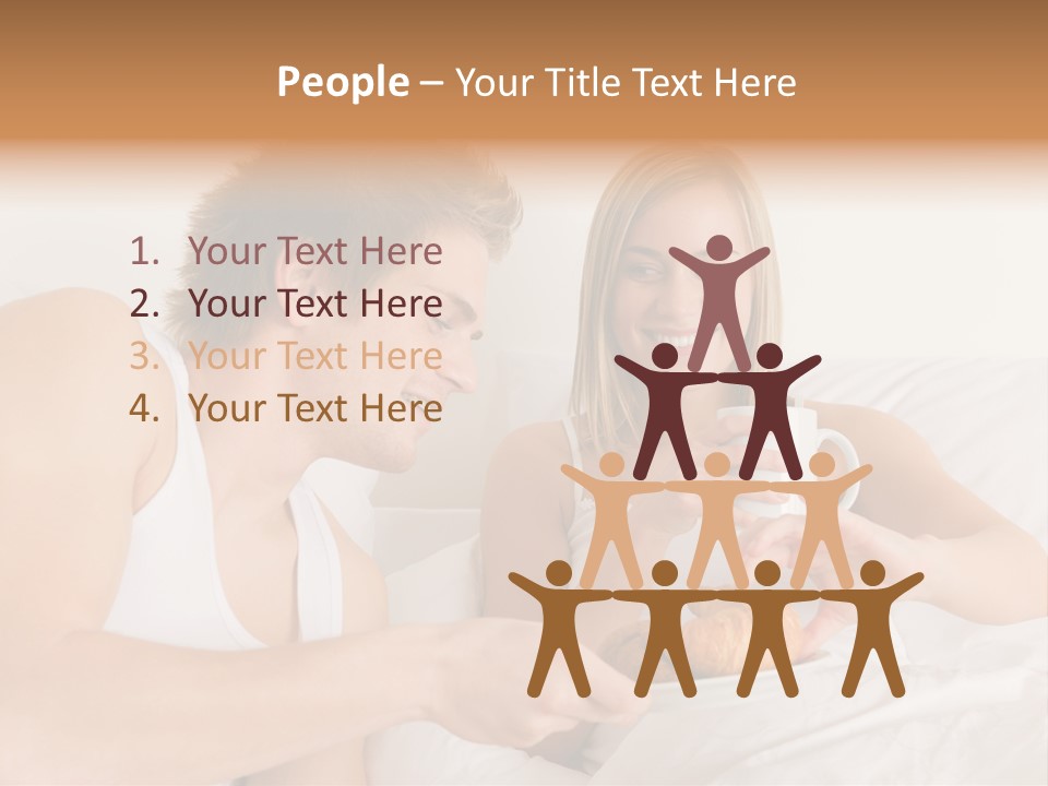 Male Young Female PowerPoint Template