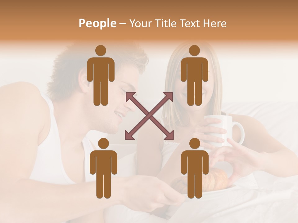 Male Young Female PowerPoint Template