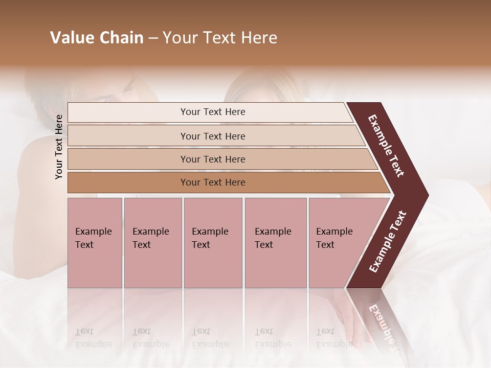 White Blond Bedroom PowerPoint Template