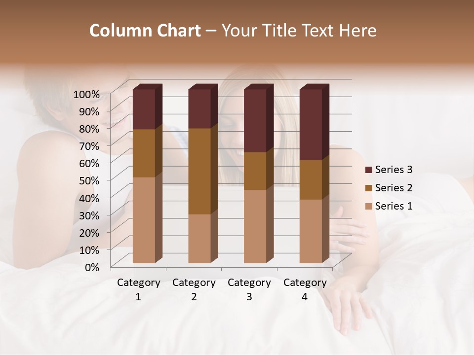 White Blond Bedroom PowerPoint Template