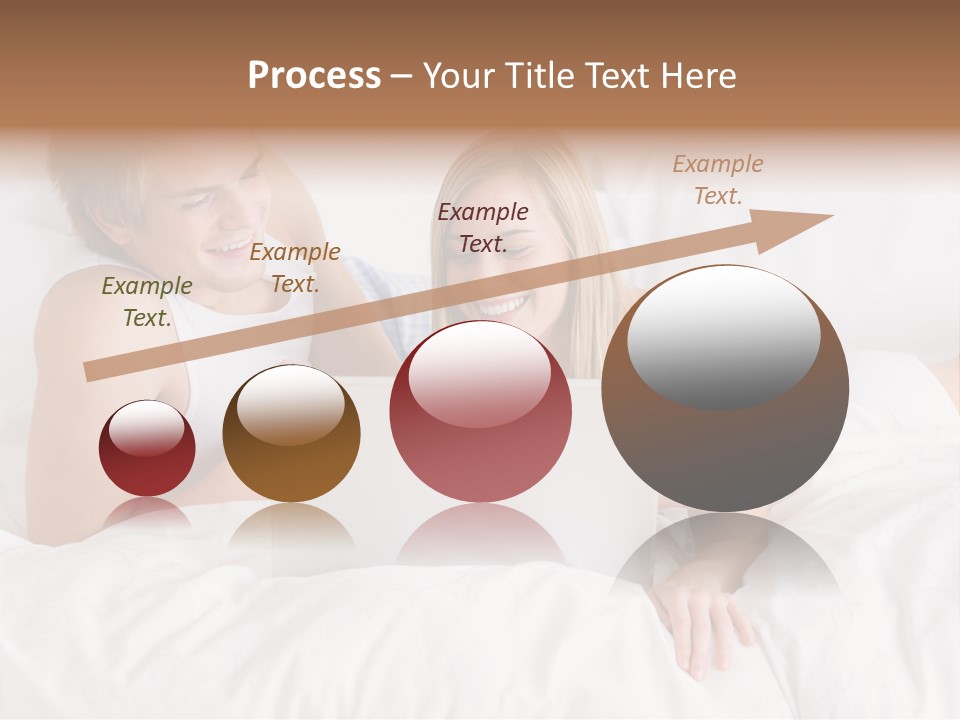 White Blond Bedroom PowerPoint Template