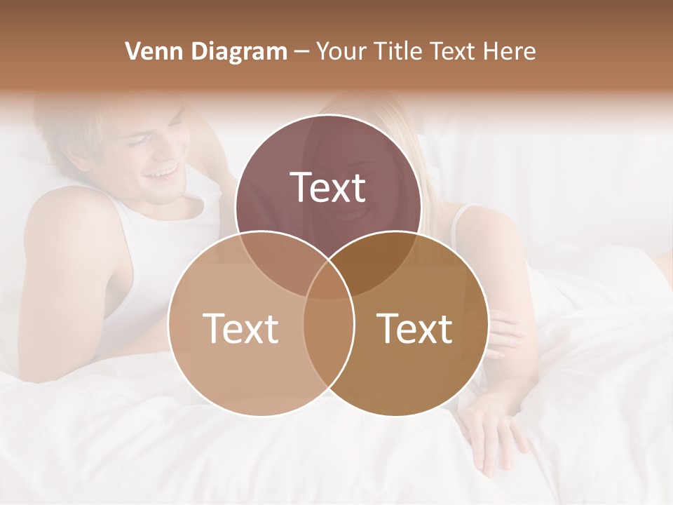 White Blond Bedroom PowerPoint Template
