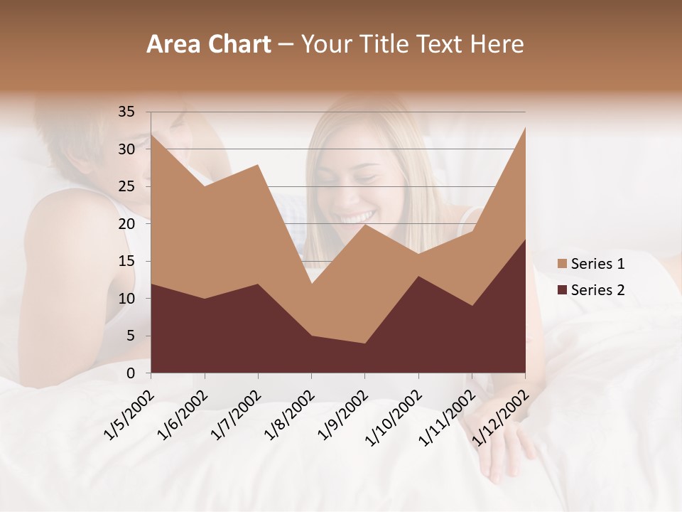White Blond Bedroom PowerPoint Template