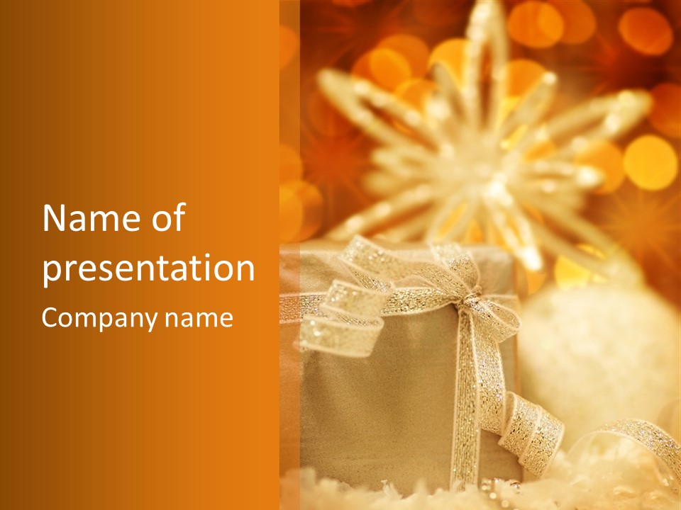 Box Surprise Eve PowerPoint Template