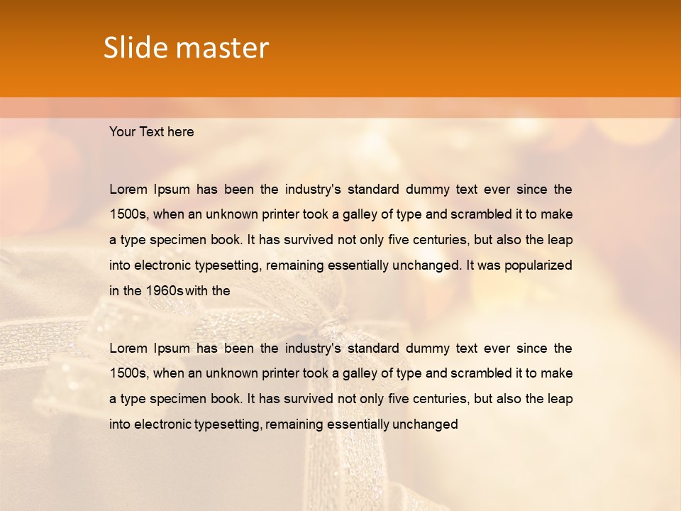 Box Surprise Eve PowerPoint Template