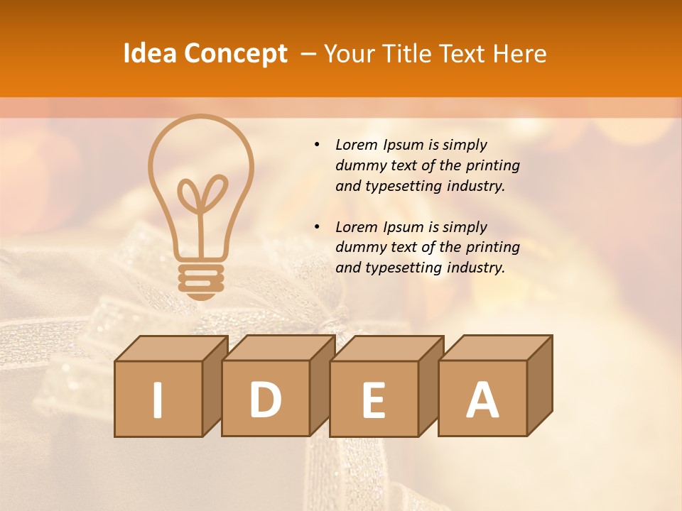 Box Surprise Eve PowerPoint Template