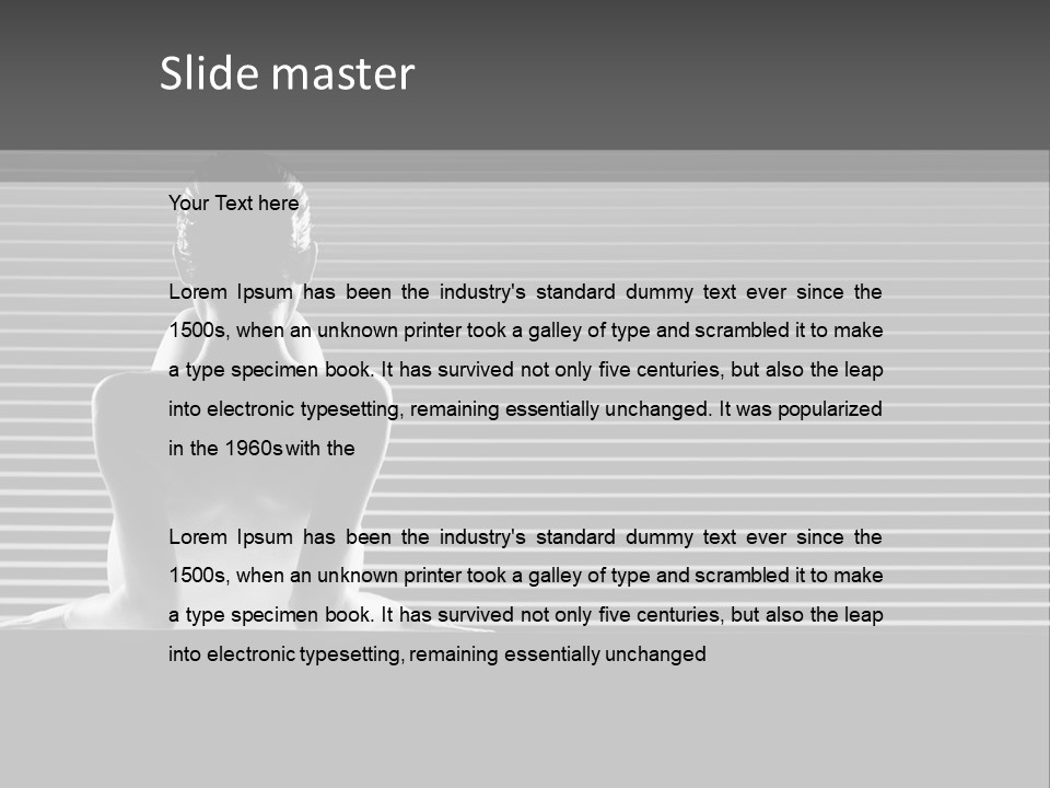 Bending Workout Body PowerPoint Template