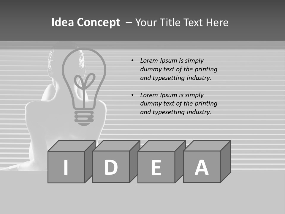 Bending Workout Body PowerPoint Template