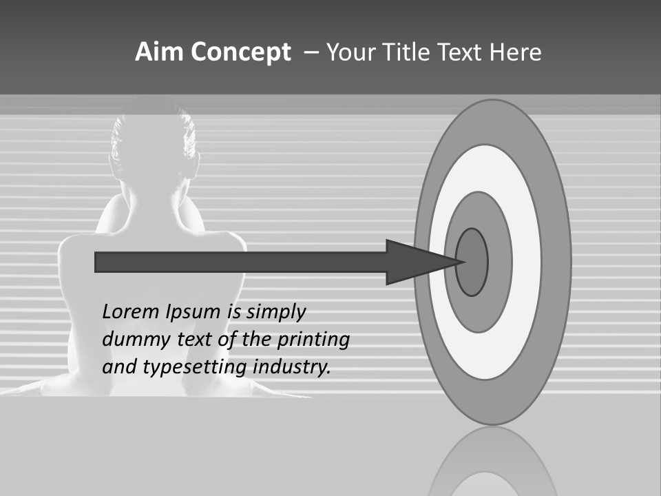 Bending Workout Body PowerPoint Template