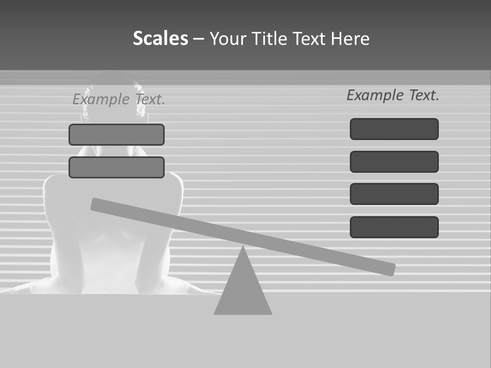 Bending Workout Body PowerPoint Template
