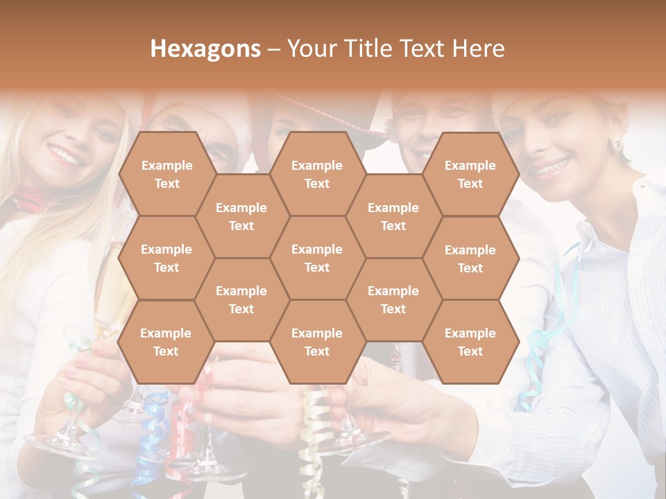 Man Year Merry PowerPoint Template