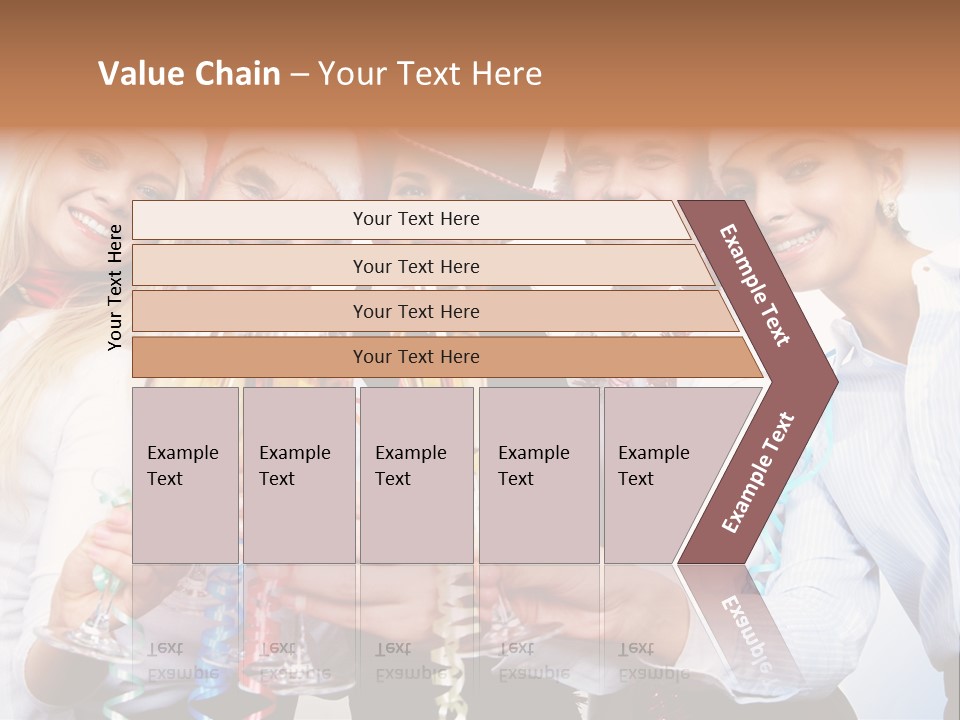 Man Year Merry PowerPoint Template