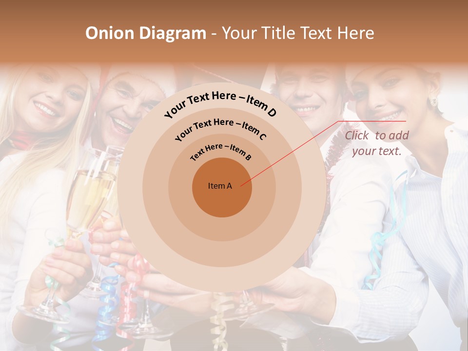 Man Year Merry PowerPoint Template