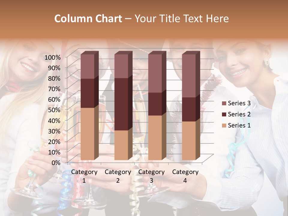 Man Year Merry PowerPoint Template