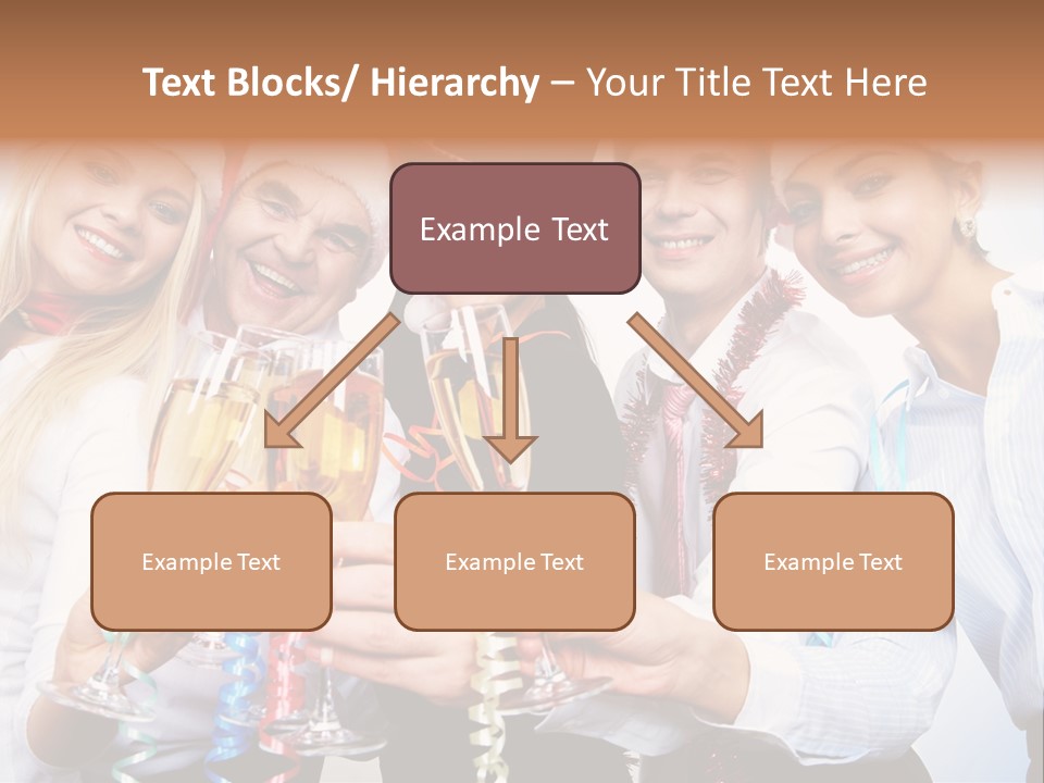 Man Year Merry PowerPoint Template