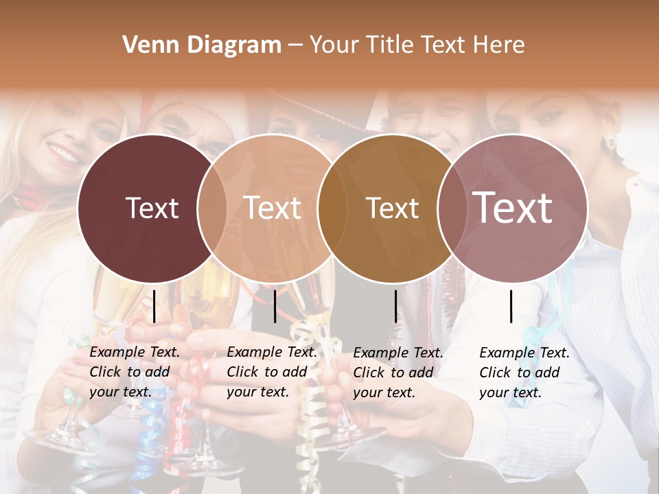 Man Year Merry PowerPoint Template