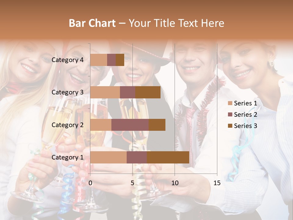 Man Year Merry PowerPoint Template