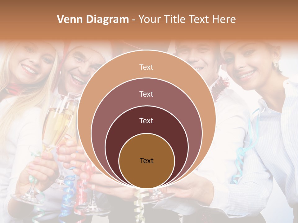 Man Year Merry PowerPoint Template