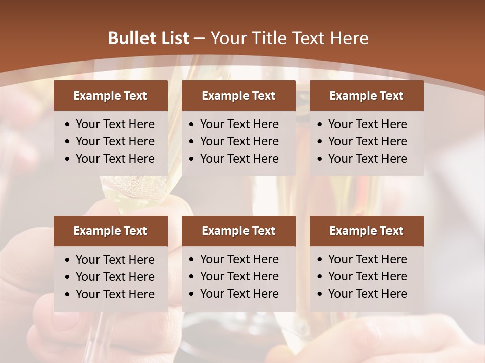 Christmas Sparkling Alcohol PowerPoint Template