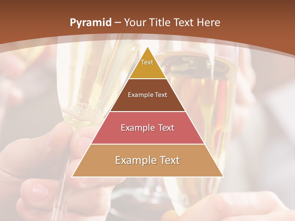 Christmas Sparkling Alcohol PowerPoint Template