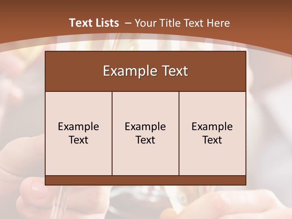 Christmas Sparkling Alcohol PowerPoint Template