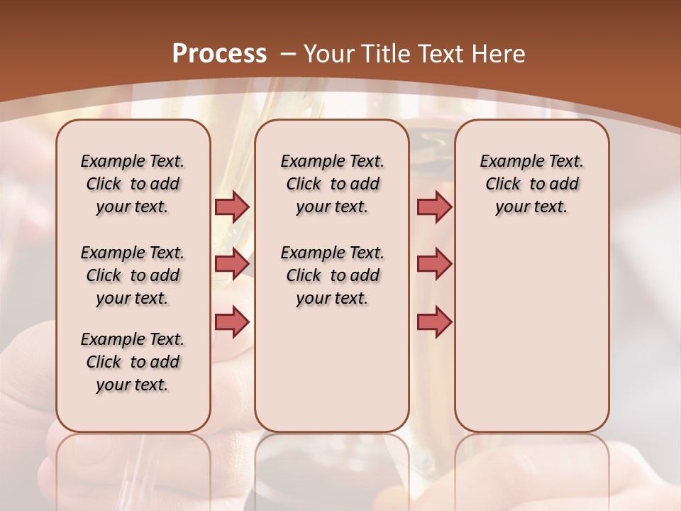 Christmas Sparkling Alcohol PowerPoint Template